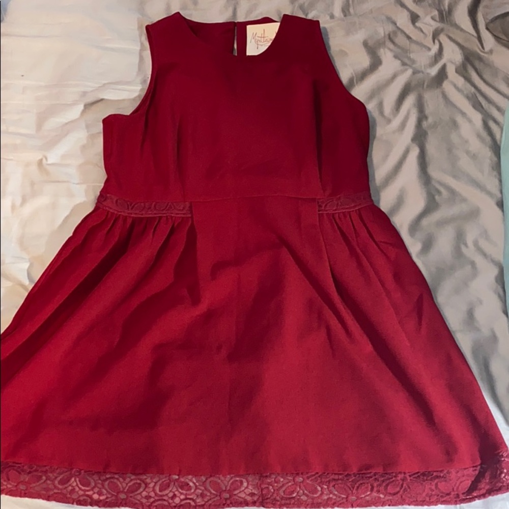 Red Myrtlewood Dress (never worn!)